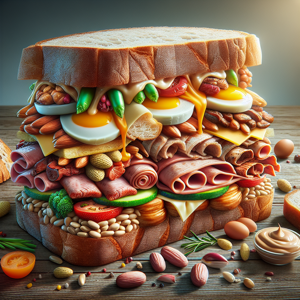 Doğru Sandviç Nasıl Olmalı ? Protein bombası bir tarif!