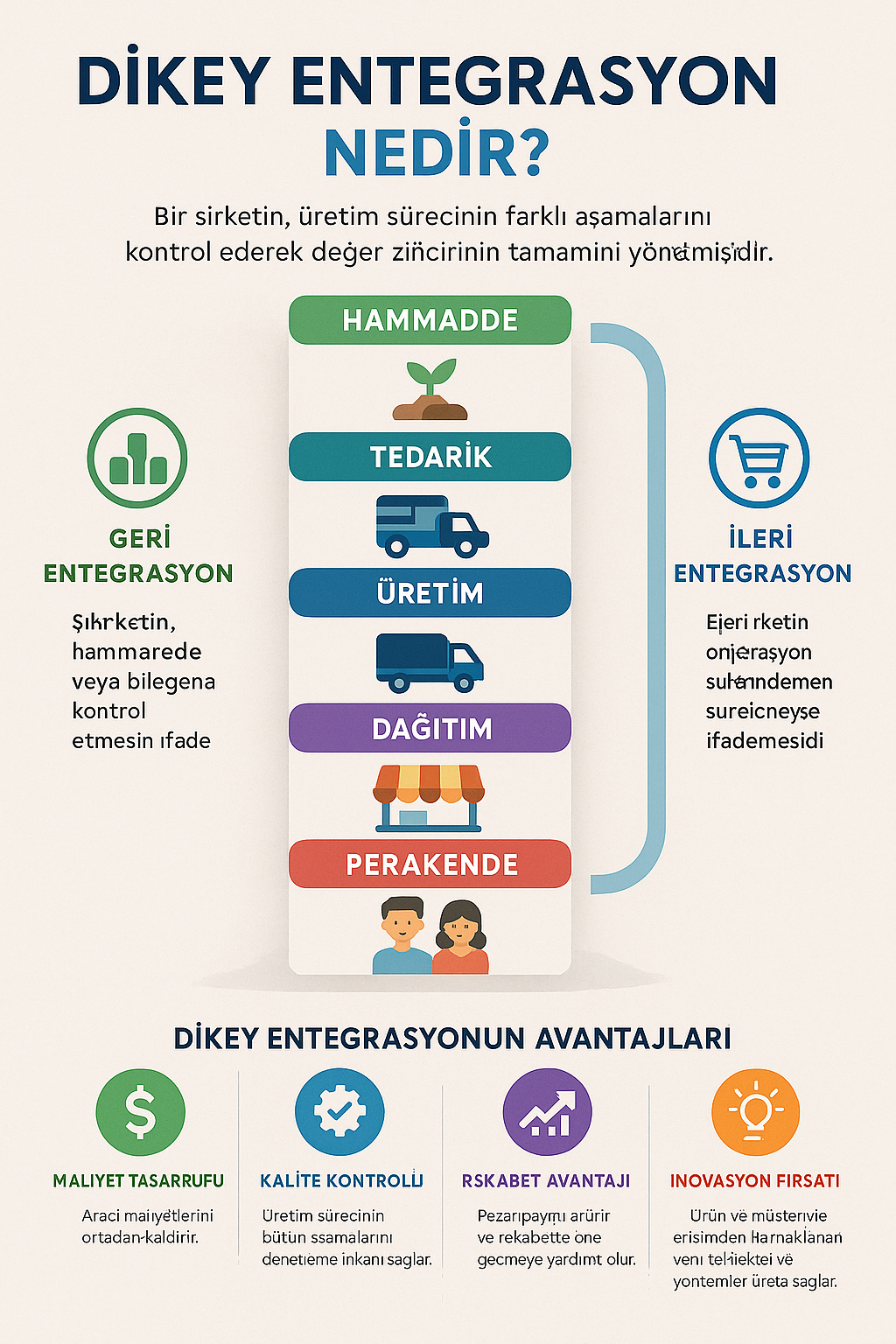 Dikey Entegrasyon ( Dikte Entegrasyon ) Nedir ?